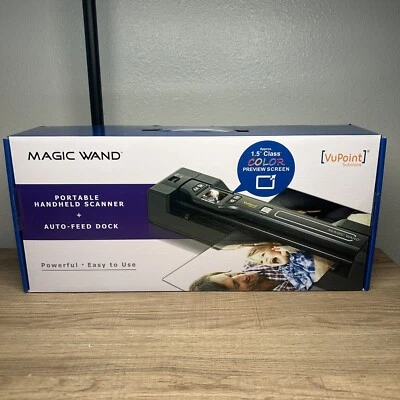 VuPoint Magic Wand 4 Portable Handheld Scanner - PDSDK-ST470PU-VP - Image 1 of 4