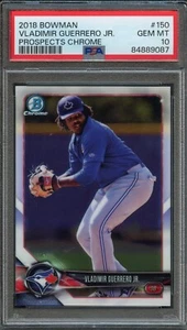 BB - 2018 Bowman Chrome - #150 - Vladimir Guerrero Jr. - PSA 10 - Imagen 1 de 2