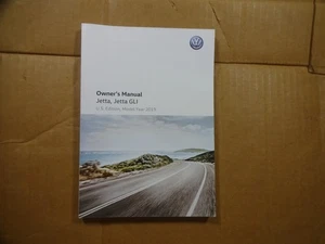 2019 VW Volkswagen Jetta GLI Owners Manual U.S. Edition - Picture 1 of 7