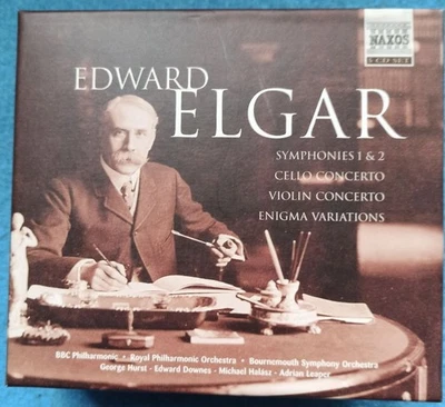 Edward Elgar - Major Orchestral Works / Orchesterwerke,, 5 CD-Box - Bild 1 von 4
