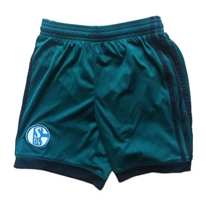 Adidas FC Schalke 04 Shorts 2017/2018 grün Hose YOUTH KINDER S 140 - Bild 1 von 4