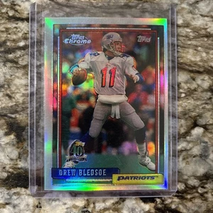 DREW BLEDSOE 1996 Topps Chrome 40th Anniversary Retro Refractor #37 Patriots - Picture 1 of 2