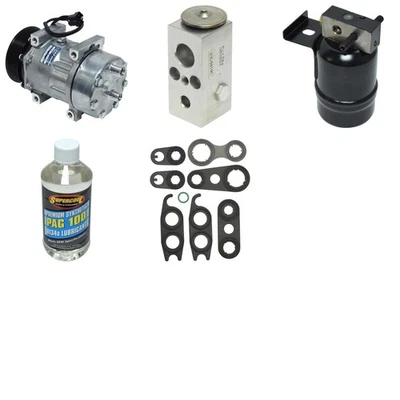 Kit de compresor de aire acondicionado UAC KT 4634 para Dodge D250 D350 W250 W350 90-91 Foto 1 de 4