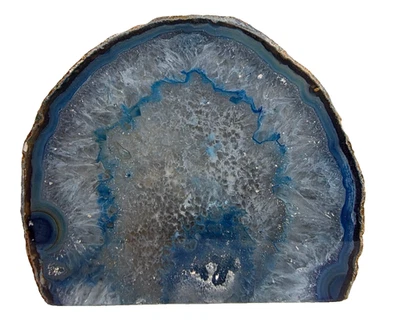 ACHATGEODE AMETHYST  DRUSE KRISTALL EDELSTEIN ACHAT GEODE BERGKRISTALL QUARZ - Bild 1 von 3