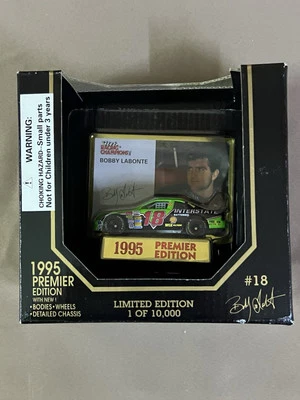 NIB 1995 Racing Champions 1:64 Premier Edition NASCAR Diecast #18 Bobby Labonte - Image 1 of 4