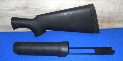CHARLES DALY PUMP 12GA BLACK  SYNTHETIC STOCK & FOREND SET w/ ACTION BAR #CL4798 - Image 1 of 4