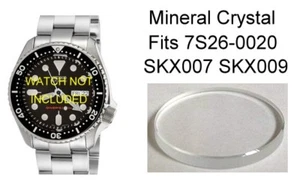 Cristalli minerali fabbricati in Giappone si adattano a Seiko SKX007 SKX009 7S26-0020 - Foto 1 di 1