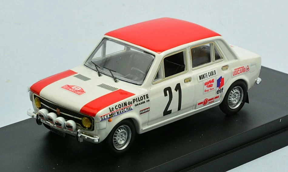 MODELLINO AUTO STATICO RIO FIAT 128 RALLY #21 RALLY MONTE CARLO 1970 SCALA 1/43 - Immagine 1 di 1