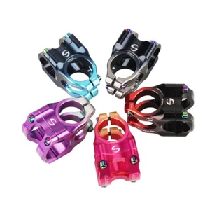 Bicycle Stem Mtb Aluminum Alloy 31.8 *35mm Bike Handle Stems Speed Drop Riser - Picture 1 of 16