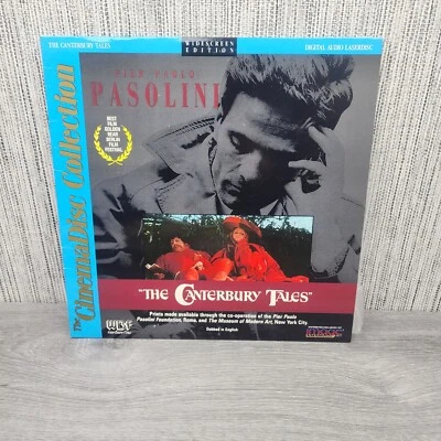 The Canterbury Tales (1971) Laserdisc NTSC Pier Paolo Pasolini History Comedy - Image 1 of 2