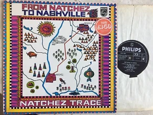 RICHIE BULL LP Natchez Trace SIGNED! From Natchez To Nashville UK Press - Imagen 1 de 3