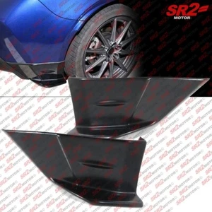 Fits 22-24 Subaru BRZ Toyota GR86 PU Rear Side Bumper Spat Aprons STI Style - Picture 1 of 3