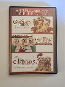 A Golden Christmas TRIPLE FEATURE - A Golden Christmas 1,2 and 3 DVD - Picture 1 of 3