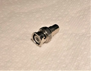 10 Pieces of BNC Male to RCA Female Coax Adapter  - Picture 1 of 5