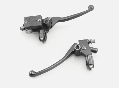 Hydraulic Honda Rebel 250 450 CMX250 Brake Master Cylinder with Clutch Perch - Image 1 of 4