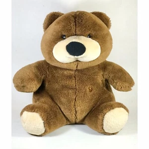 Tattle Talk Friends Well Made Toy Vintage 1987 Plush Bear Records & Talks -WORKS - Picture 1 of 10