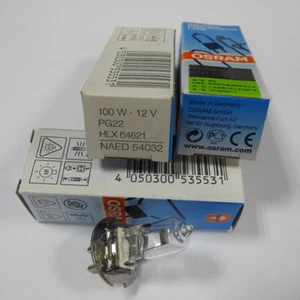 OSRAM 64621 Lamp 12V100W PG22 Microscope Bulb Zeiss Slit Lamp Keratometer Light - Picture 1 of 3