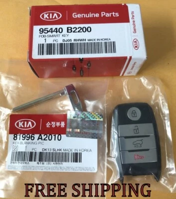 NUEVO OEM 2014 2015 2016 KIA SOUL MANDO A DISTANCIA INTELIGENTE SIN LLAVE 95440-B2200 Foto 1 de 2