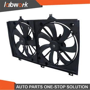 Labwork Brand New Radiator Cooling Fan Assembly For Toyota Camry Venza 2.5 2.7L - Picture 1 of 11