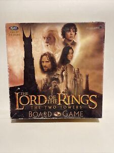 The Lord of the Rings The Two Towers Board Game by RoseArt - 2003 Ed - Complete!
