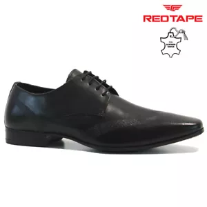 ZAPATOS DE CUERO BUROCRACIA PARA HOMBRE ENCAJE INFORMAL OFICINA INTELIGENTE FORMAL OXFORD BROGUE TALLA - Imagen 1 de 13