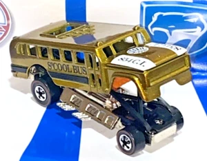 Hot Wheels-25th Anniversary Vintage Collection-S'Cool Bus-Honey Color-1993 - Picture 1 of 10