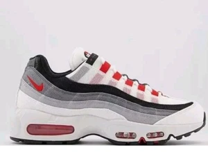 Nike Air Max 95 QS Japan Damen Sportschuhe Uk 5 weiß Chile rot DH9792 100 neu im Karton - Bild 1 von 8