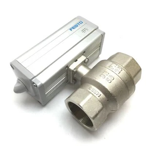 Festo VZPR-BPD-22-R2 Kugelhahnantrieb, Gewinde: Rp2, Stellantriebsanschlüsse: G1/8 - Bild 1 von 8