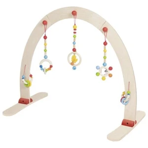 Heimess Gym Baby-Fit Ente Greif- und Spieltrainer Holztrainer Goki 766114 - Picture 1 of 1
