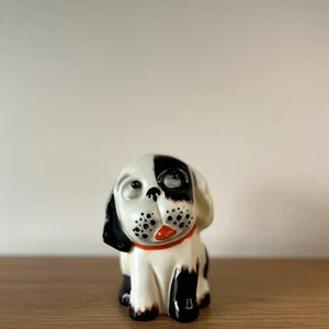 Art Deco Crown Devon Dog Figurine with Bead Eyes - Picture 1 of 12