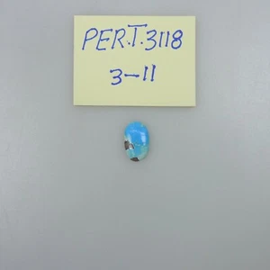 Persian Turquoise 100% Natural 1 Oval Shape Cabochon 3.66 TCW - Picture 1 of 2