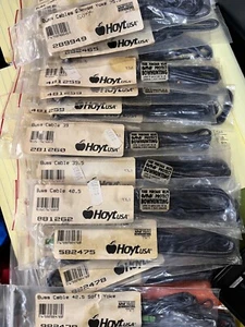 VINTAGE HOYT USA BUSS CABLES VARIOUS SIZES COLLECTIBLE - Picture 1 of 3