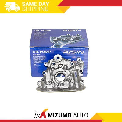 AISIN Oil Pump w/o Sensor Port Fit 81-95 Toyota Geo 3AC 4AC  4AFE 4AGE 4AGELC - Image 1 of 4