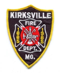Kirksville Fire Department Patch Missouri MO - Picture 1 of 1