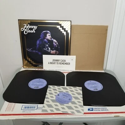 JOHNNY CASH A Night To Remember 2LP Third Man Records Vault #45 2020 Complete - Image 1 of 4