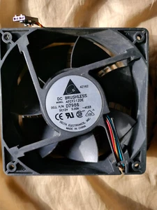 Top brand powerful 20 W ! 148 CFM ! ball cooler for case 12cm DELTA AFC1212D - Picture 1 of 1
