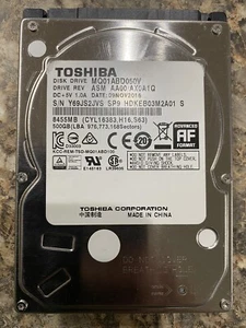 XBOX ONE X INTERNAL TOSHIBA HARD DRIVE 500GB REPLACEMENT SATA Storage Disk - Picture 1 of 1