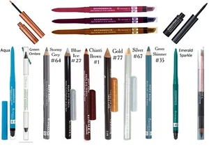 Rimmel Exaggerate or Kohl Eyeliner Grey, Plum, Aqua, Ombre, Pink Gold or Emerald - Picture 1 of 36