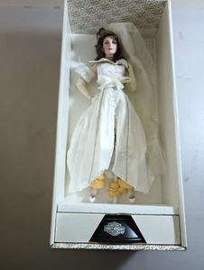Kristy The Ultimate Harley-Davidson Bride Doll By Franklin Mint NEW in Box - Picture 1 of 4