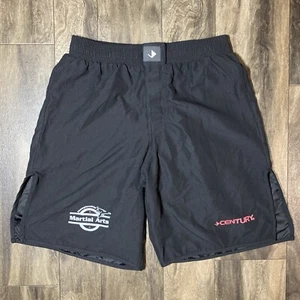 CENTURY Fight Shorts Men’s Size 32 Black MMA JIU JITSU Championship Martial Arts - Picture 1 of 8