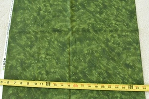 34" Long, Green Splatters on Marbled-Green Cotton, Benartex/Winget/"Noel",P4828 - Picture 1 of 6