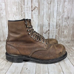 Red Wing Work Boots 2233 Steel Toe EH Brown Leather Lace Up Mens Size 13 - Picture 1 of 8
