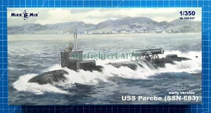 1/350 SSN-683 Parche versión temprana (MikroMir 350-037) - Imagen 1 de 7