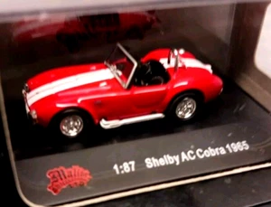 Malibu International Red 1965 Shelby AC Cobra-1:87 Scale-Sports Car-Red - Picture 1 of 7