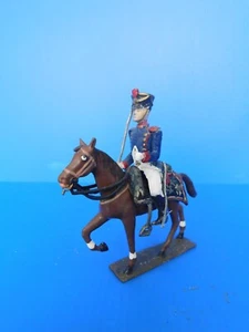 LUCOTTE 1er EMPIRE :UN CAVALIER A CHEVAL DE LA GARDE IMPERIALE - Imagen 1 de 7