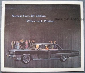 1964 GM Pontiac Bonneville Star Chief Catalina Safari Grand Prix Dealer Brochure - Picture 1 of 1