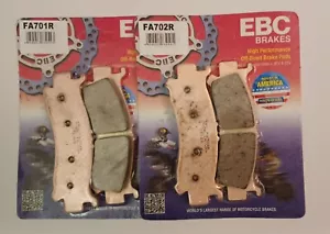EBC Sintered FRONT Disc Brake Pads (2 Sets) Fits HONDA SXS1000 (2016 to 2023) - Picture 1 of 4