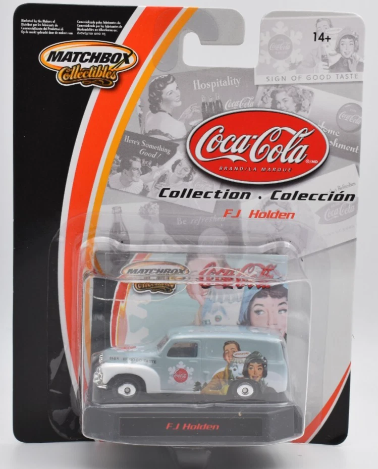 Matchbox Superfast FJ Holden Van Coca Cola Collection. blister card - Immagine 1 di 1