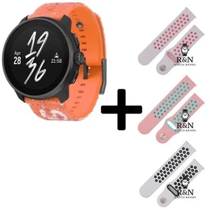 Suunto Race S GPS Watch (Orange) + R&N Strap Edition - Picture 1 of 6
