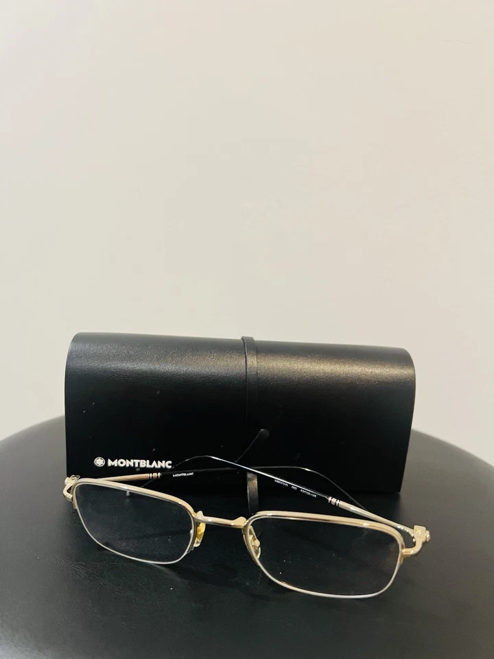 Lente cuadrada de rutenio 54 mm Montblanc MB01310 002 52029-145 para hombre Foto 1 de 4